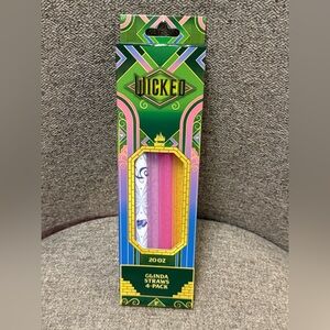 Wicked Stanley Glinda For Good CharCharms 4pk 20oz Straws for Tumblers